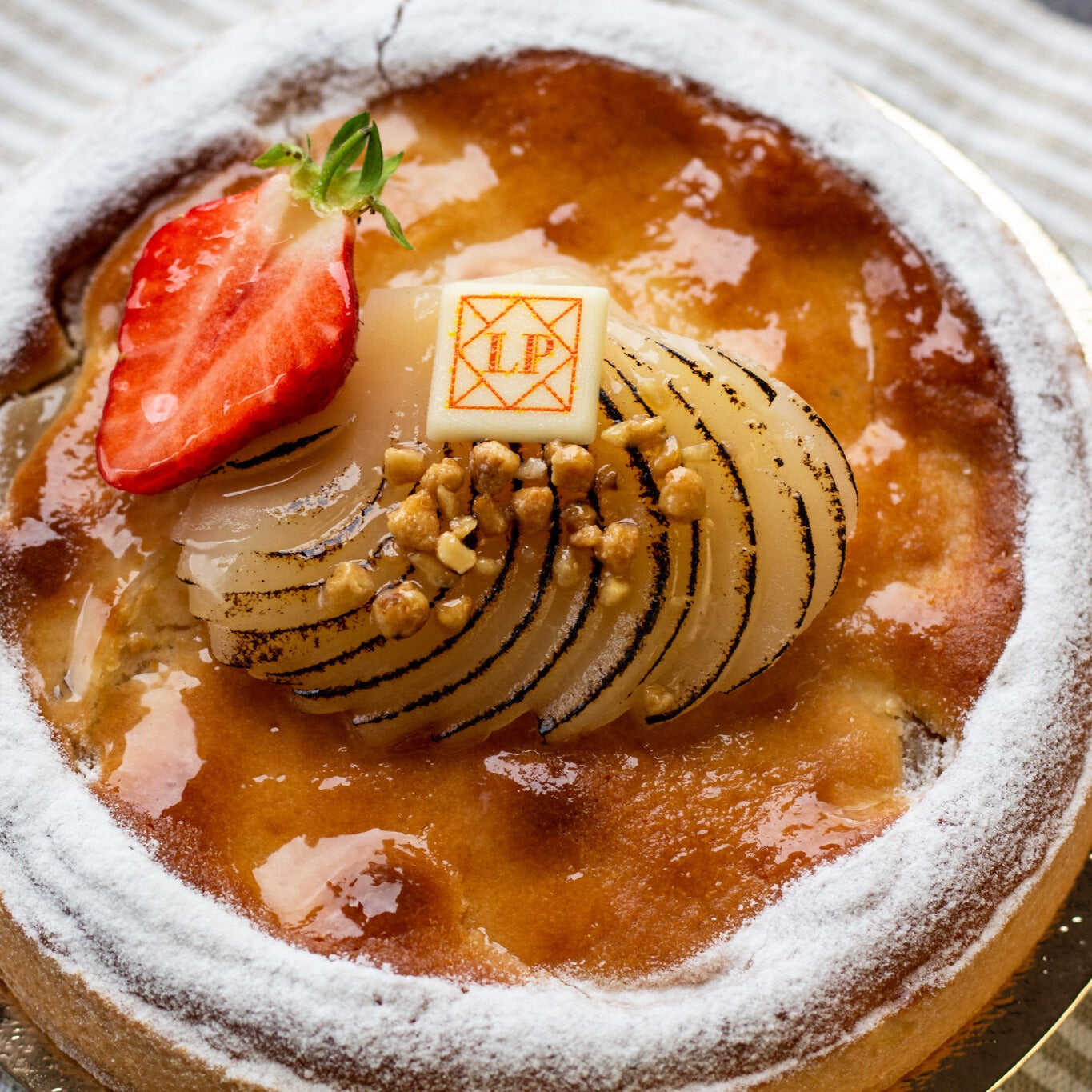 Pear & Almond Cake